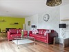 Living room with dining area